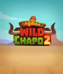 Embark on the vibrant Mexican desert with the Wild Chapo 2 game by Relax Gaming, highlighting a whimsical bull wearing a sombrero against a serene desert backdrop. This image conveys the charm and humor of the game, perfect for fans of animated adventure slots, providing a delightful adventure.