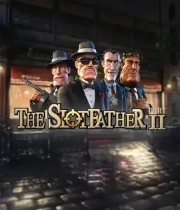 Dive into the nefarious world of The Slotfather 2 slot by Betsoft, showcasing a lineup of iconic mafia characters in front of a shadow-lit urban backdrop. This image depicts the gritty theme of the mafia underworld with its striking character design and ominous setting. Perfect for players attracted to mafia stories, delivering a gripping escape. 